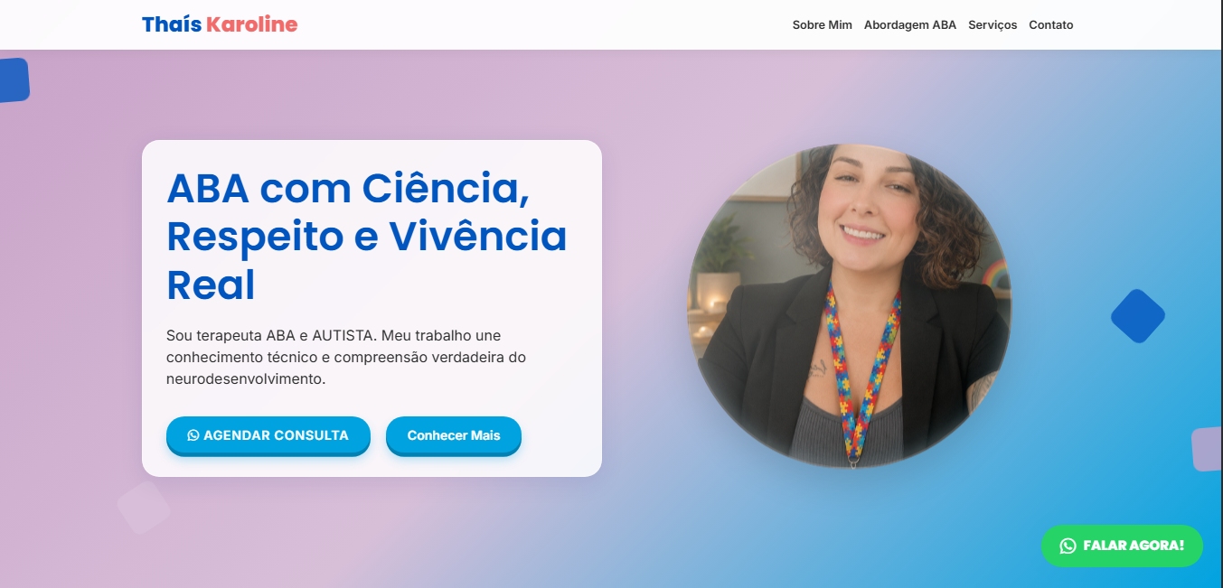 Terapeuta Thaís Karoline